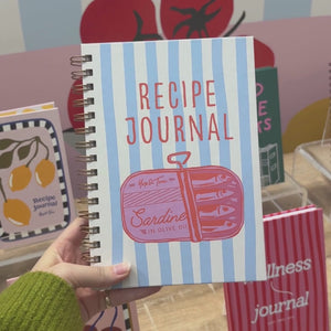 Recipe Journal - Pink Sardines