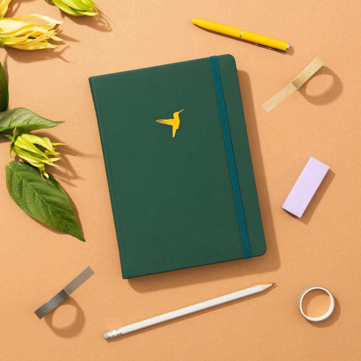 Journal à grille de points A5 - Colibri