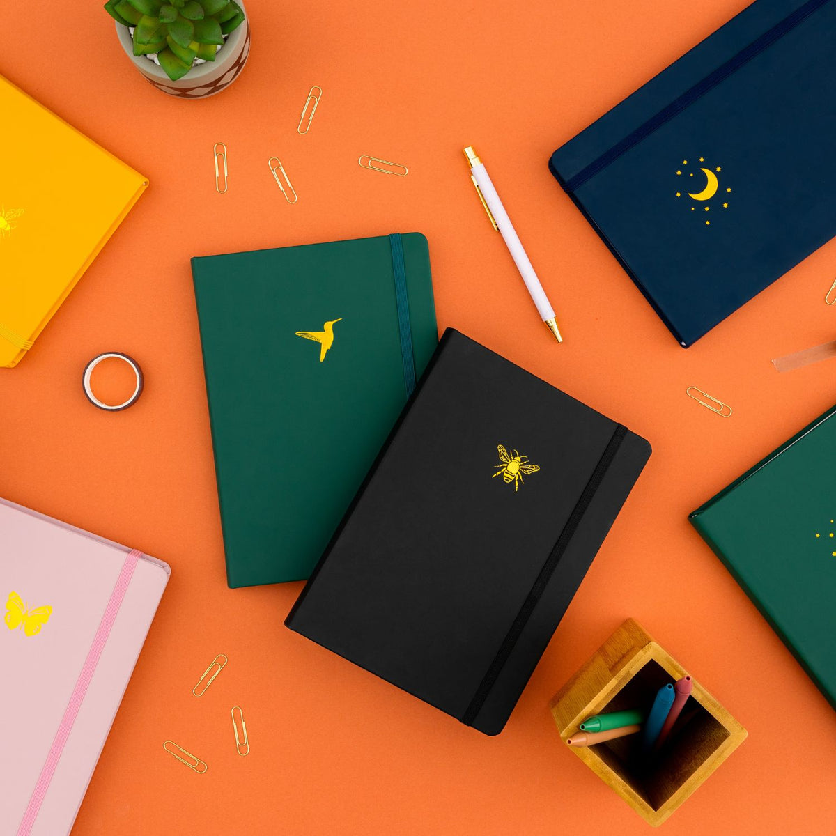 Lined Journal - A5 - Bee