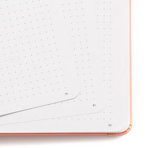 page numbers on dot grid journal